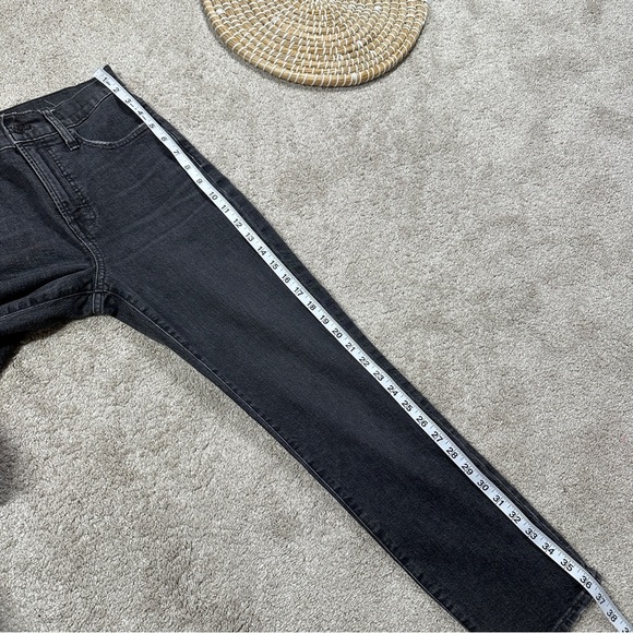 Madewell The Perfect Vintage Jean High Rise Tapered Leg in Sumner Wash Black 26 - Picture 16 of 16